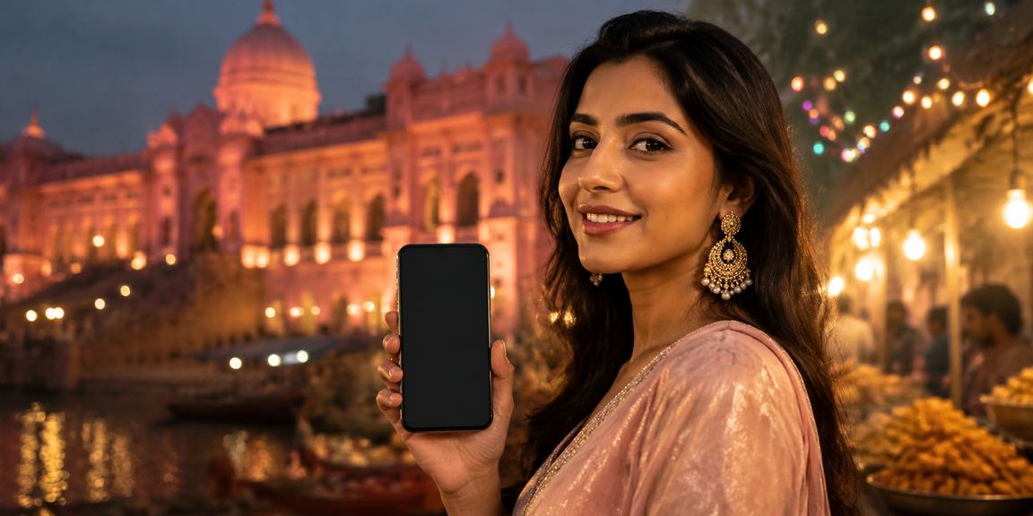 ঢাকার নাইট মার্কেটে মোবাইলে ক্যাসিনো গেম উপভোগ করছেন একজন ব্যবহারকারী